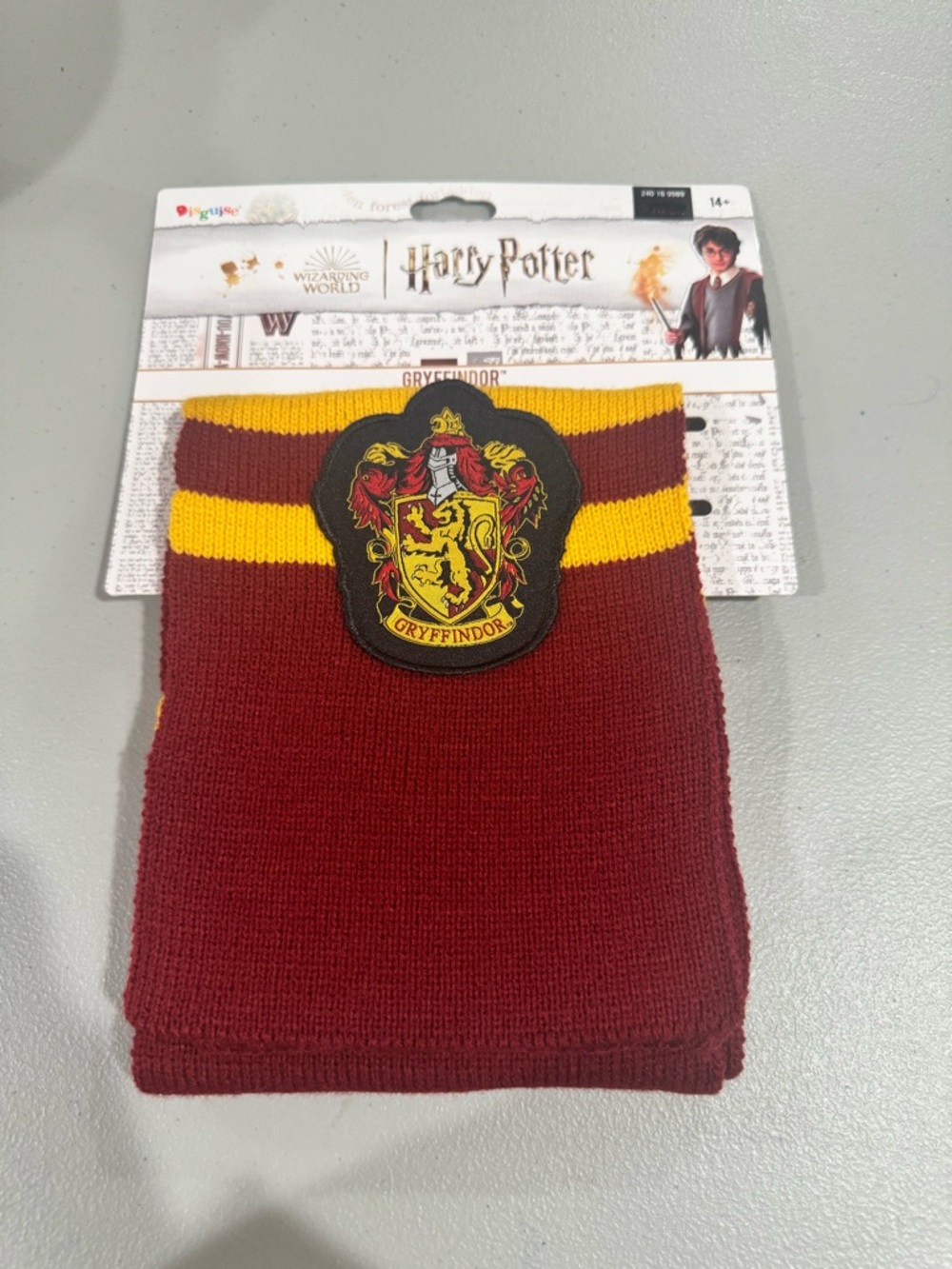 Harry Potter Scarf Officially Licensed Gryffindor 60" Costume Accessory Disguise